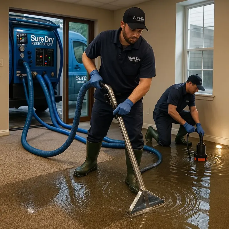 Water Extraction and Removal process in East Hemet, CA